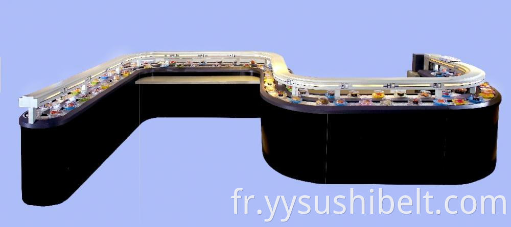 Turning sushi belt